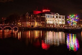 Wandeling Amsterdam Light Festival